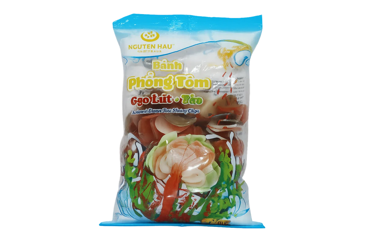 Bánh phồng Tôm Gạo Lứt Tảo