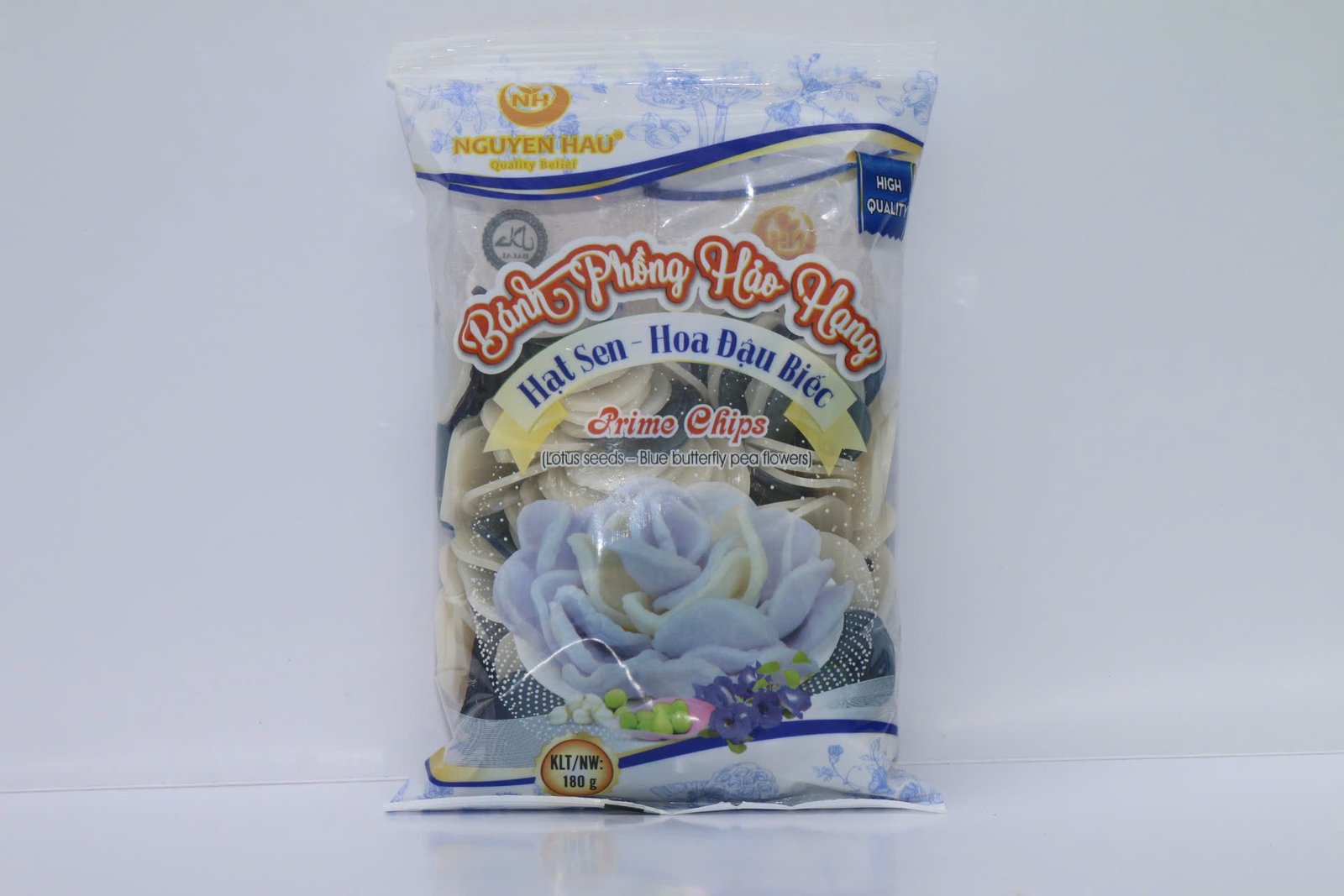 Lotus Seed Butterfly Pea Crackers - ảnh 2