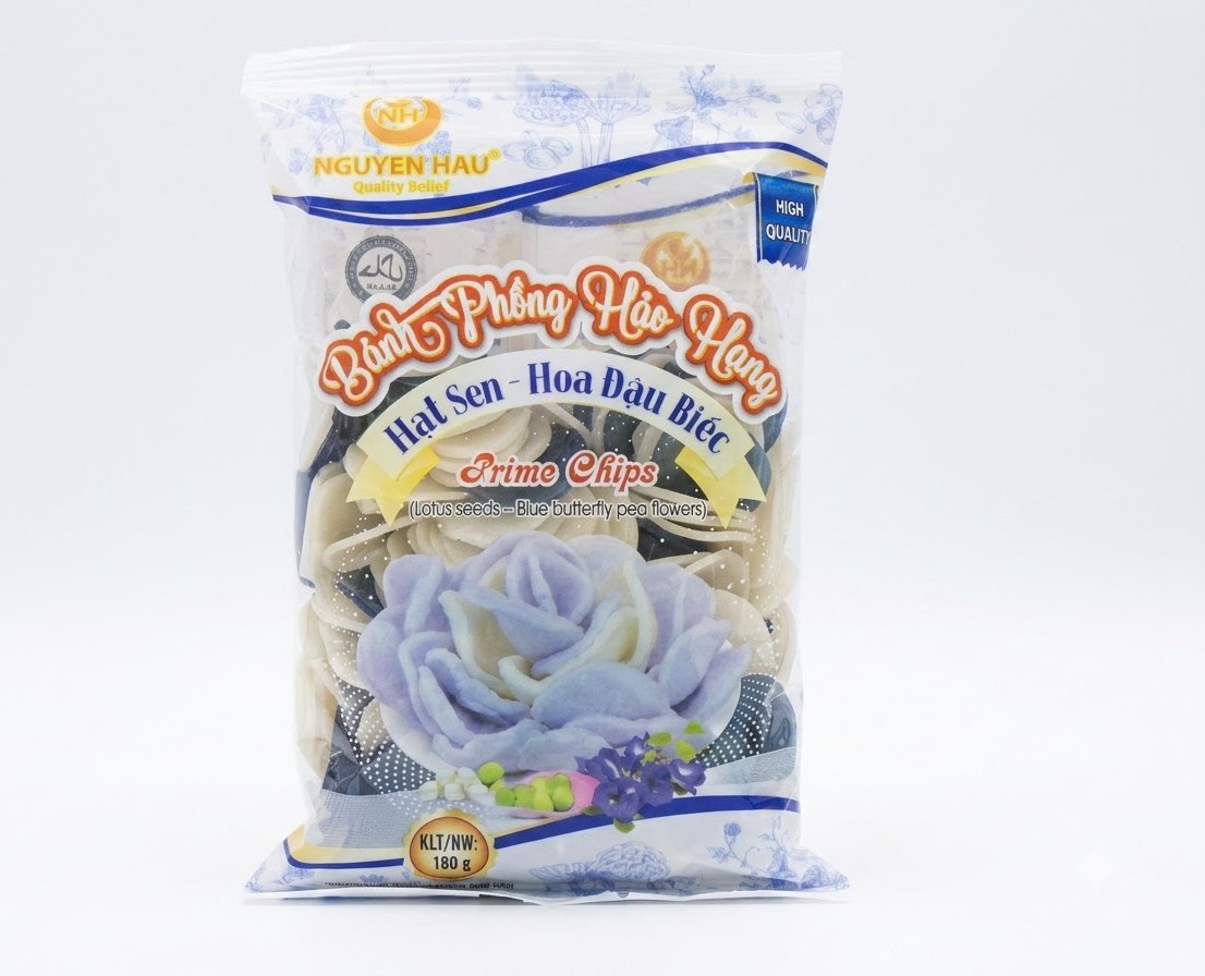 Bánh phồng Hạt Sen – Hoa Đậu Biếc